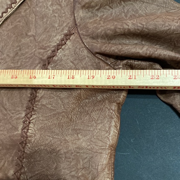 Scully Brown Leather Jacket; Size XXL - Picture 10 of 13